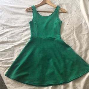 H&M :: Light green skater dress